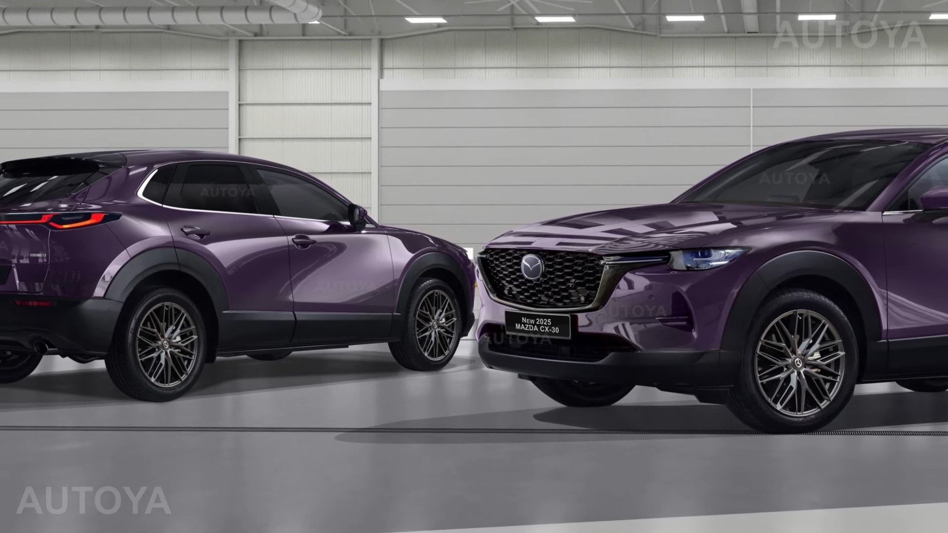 2026 Mazda CX 30 Comes Out From Behind The CGI Curtain For A Digital  2026 Mazda CX 30 Comes Out From Behind The CGI Curtain For A Digital