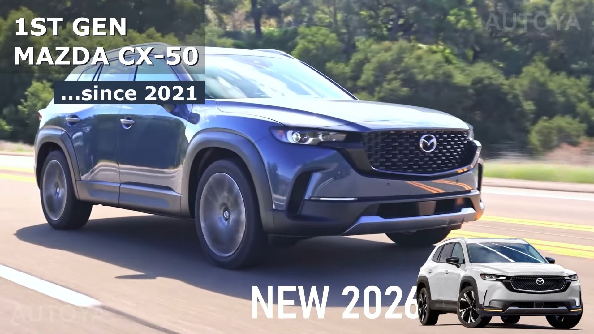 2026 Mazda CX 50 Arrives From Behind The Digital Curtain For An Inside  2026 Mazda CX 50 Arrives From Behind The Digital Curtain For An Inside