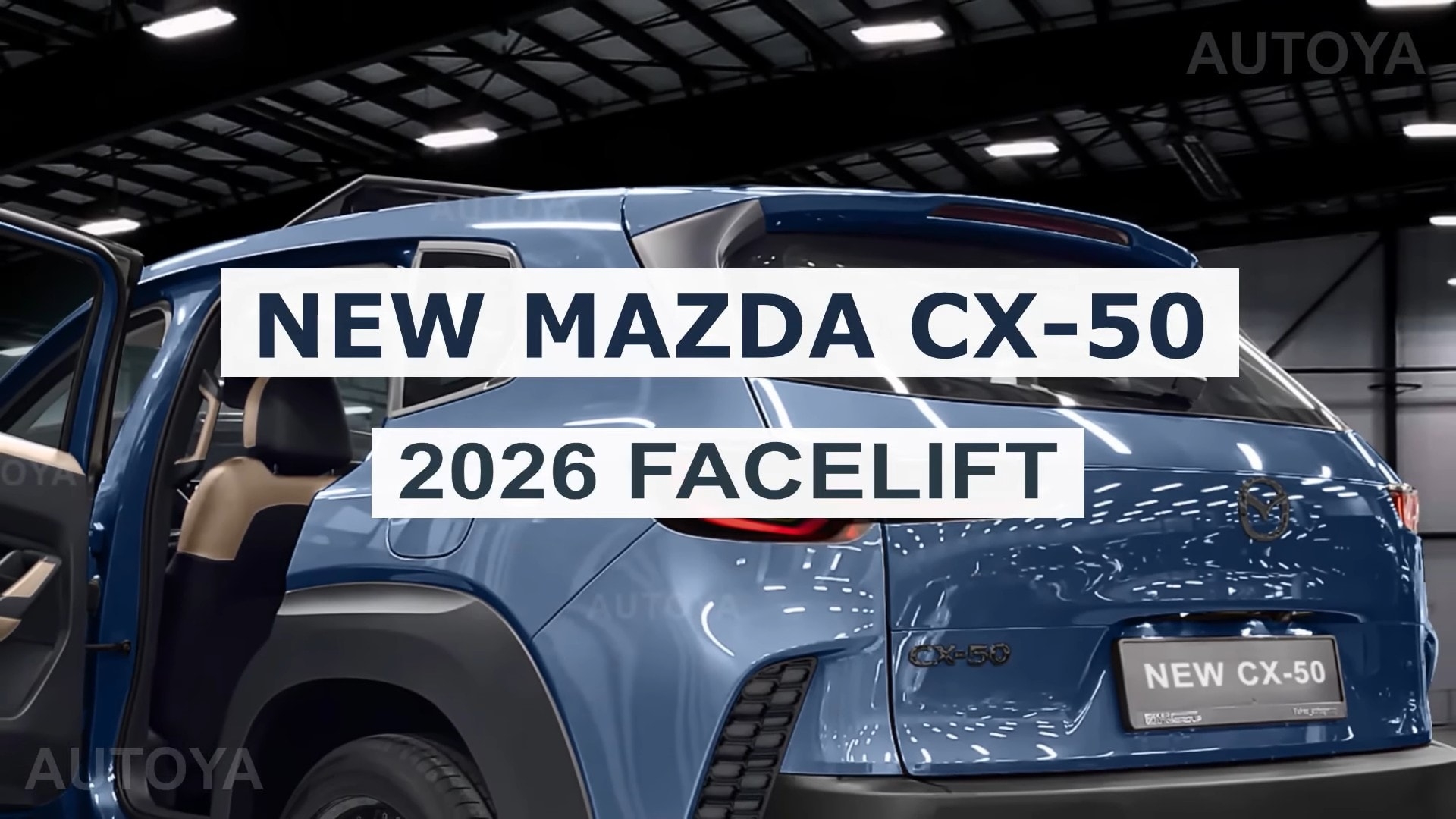 2026 Mazda CX 50 Arrives From Behind The Digital Curtain For An Inside  2026 Mazda CX 50 Arrives From Behind The Digital Curtain For An Inside