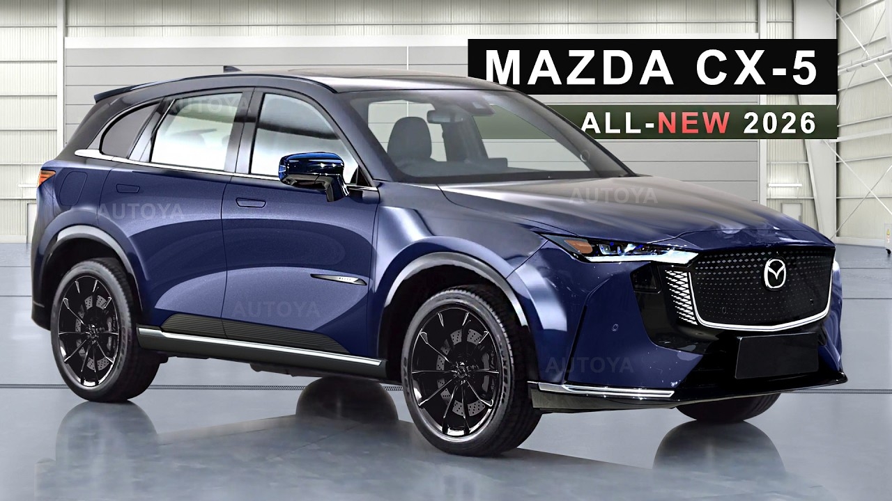 All New Digitally Redesigned 2026 Mazda CX 5 Flaunts Its PHEV Across  All New Digitally Redesigned 2026 Mazda CX 5 Flaunts Its PHEV Across