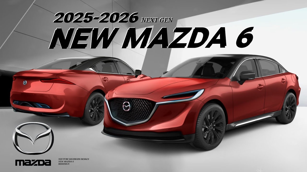 NEW MAZDA 6 2025 2026 REDESIGN Digimods DESIGN YouTube NEW MAZDA 6 2025 2026 REDESIGN Digimods DESIGN YouTube