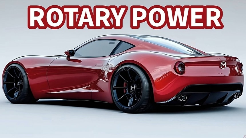 Rendering 2026 Mazda RX 7 Looks Like A Budget Friendly Rotary Powered 