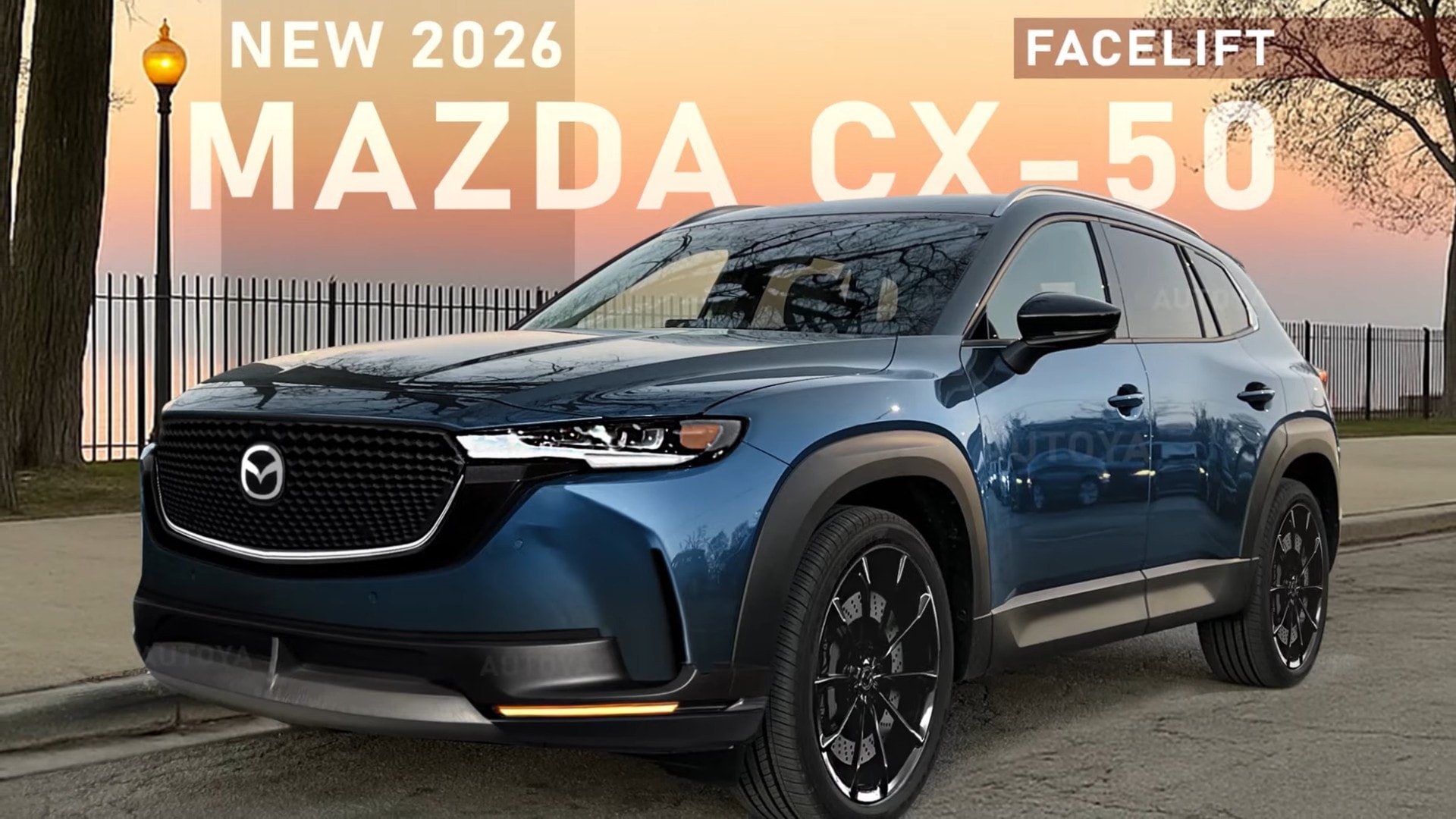 Virtual 2026 Mazda CX 50 PHEV Might Be The Perfect Rival For The All