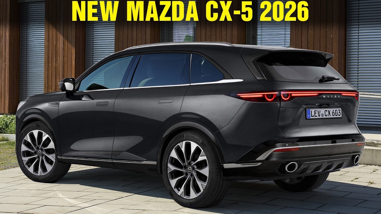 2026 2027 New Generation Mazda CX 5 First Look YouTube 2026 2027 New Generation Mazda CX 5 First Look YouTube