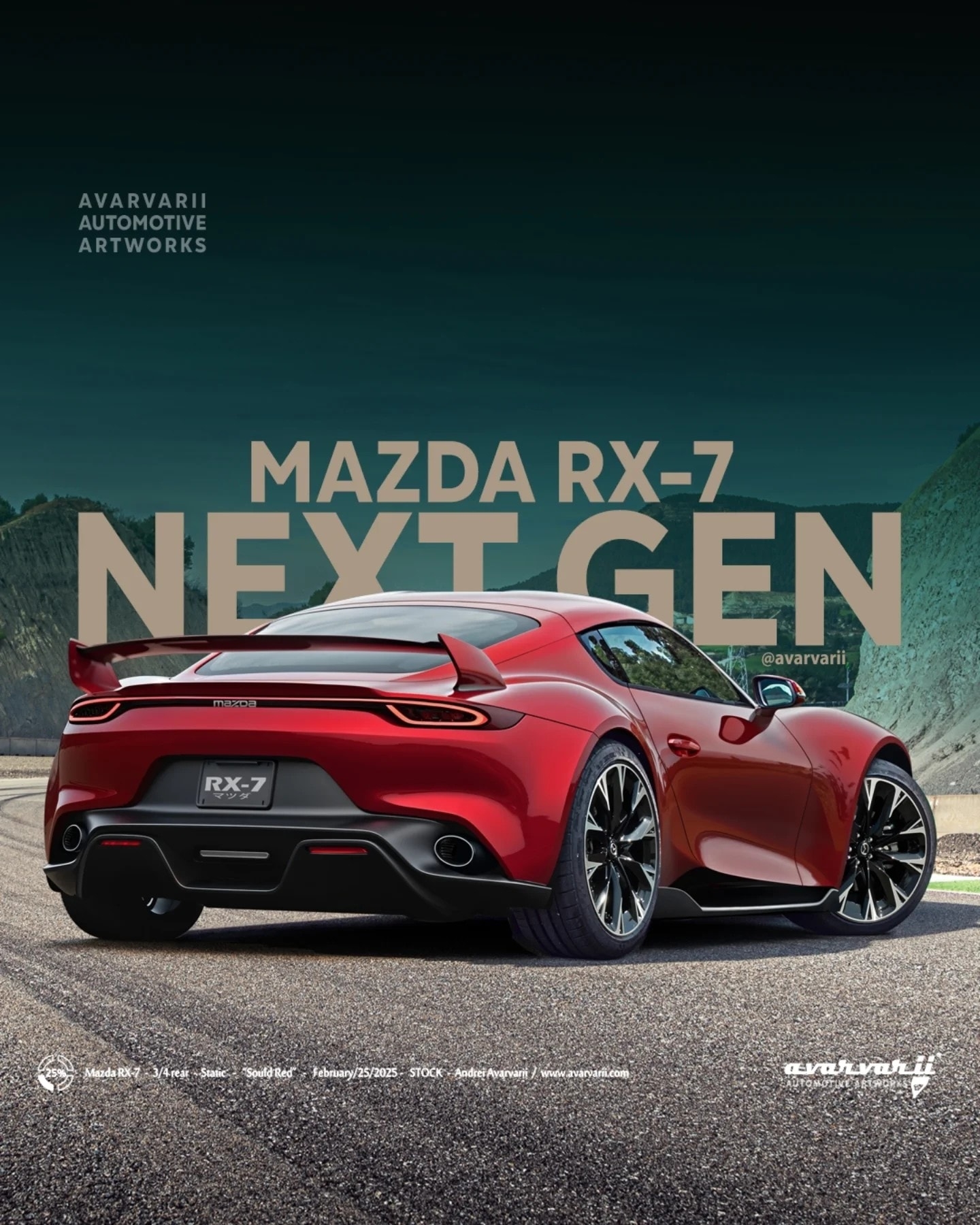 Rendering After Report Mazda And Toyota Are Teaming Up For The Next RX